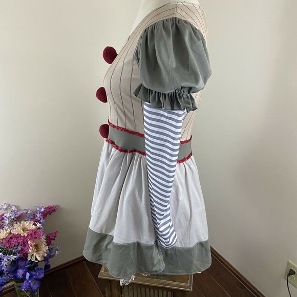Leg Avenue Other Creepy Clown It Pennywise Dress Adult Costume Sm Poshmark